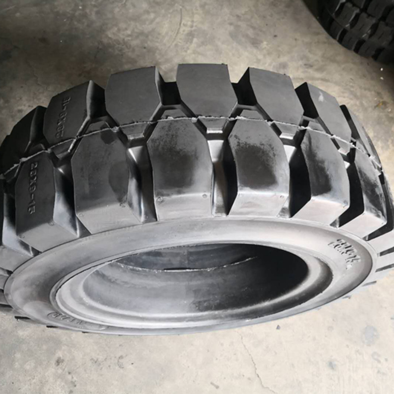 批发实心胎叉车工程机械轮胎 5.00-8 7.00-12 100-20轮胎实心轮胎