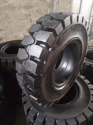 工程机械叉车实心轮胎6.00-9 工业叉车实心胎 21x8-9实心轮胎